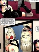 Magnificent bdsm drawn story about some cool chicks tied up and kept in awful conditions for kinky tortures and humiliation