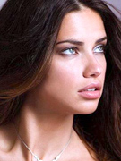 Breath-taking adriana lima in hot session in lingerie for victoria's secret