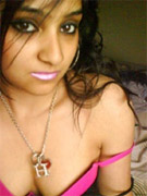 Delicious young indian stunner in pink undies making selfshot pics.