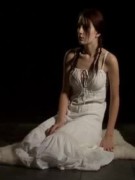 Hot artistic video with sexy ginger girl with plaits is offered to wear cuffs with a chain
