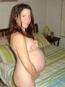 Preggo amateur girls slowly slip out their undies and ready for hardcore sex.
